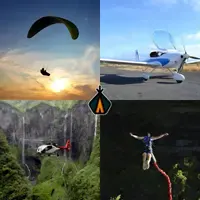 faire du parapente , de l'hélicoptère et de l'ulm à la réunion