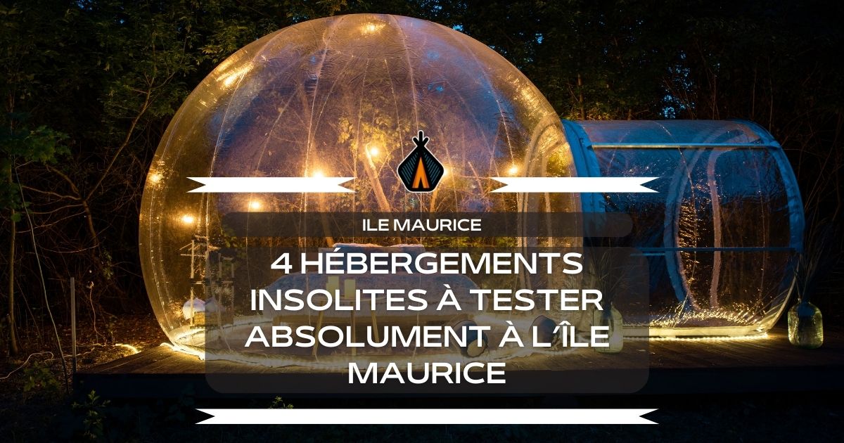 logements et hotels insolites à l'île maurice