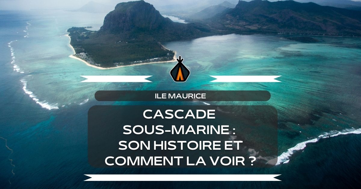 voir la cascade sous marine de l'île maurice