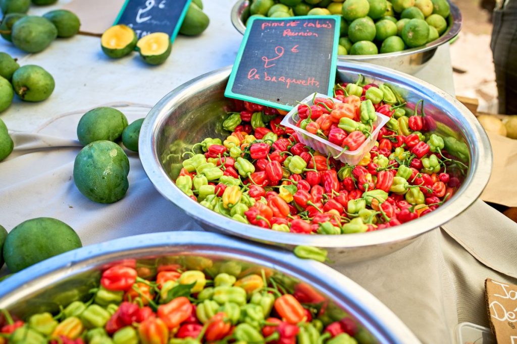 marché forain saint pierre la réunion