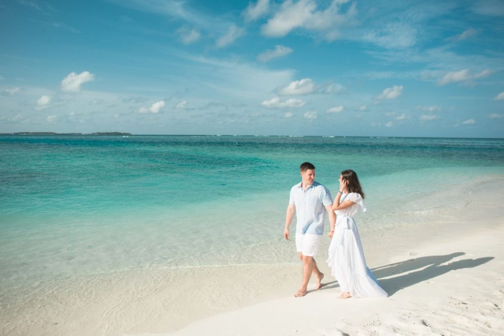 vacances à l'île maurice pour son mariage