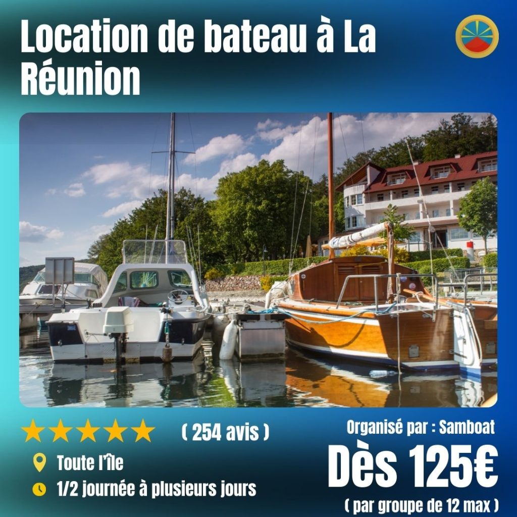location de bateau à la réunion