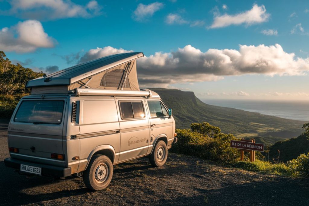 van ou voiture pour visiter la Réunion 974