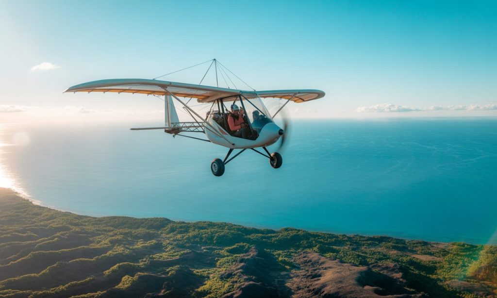 découvrez la réunion vue du ciel avec fly réunion : vols en ulm, baptêmes aériens et survols panoramiques pour des expériences inoubliables au-dessus des paysages exceptionnels de l’île.
