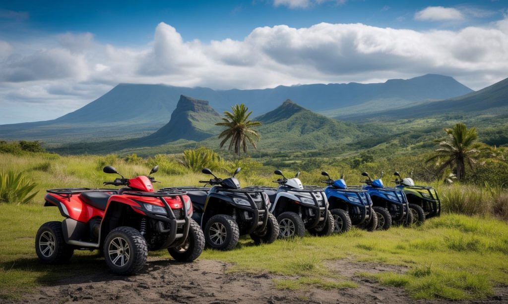 découvrez les quads de la plaine st paul : partez à l’aventure en quad à saint-paul, réunion, et explorez des sentiers inédits au cœur de la nature réunionnaise. sensations garanties pour tous les passionnés d’évasion !