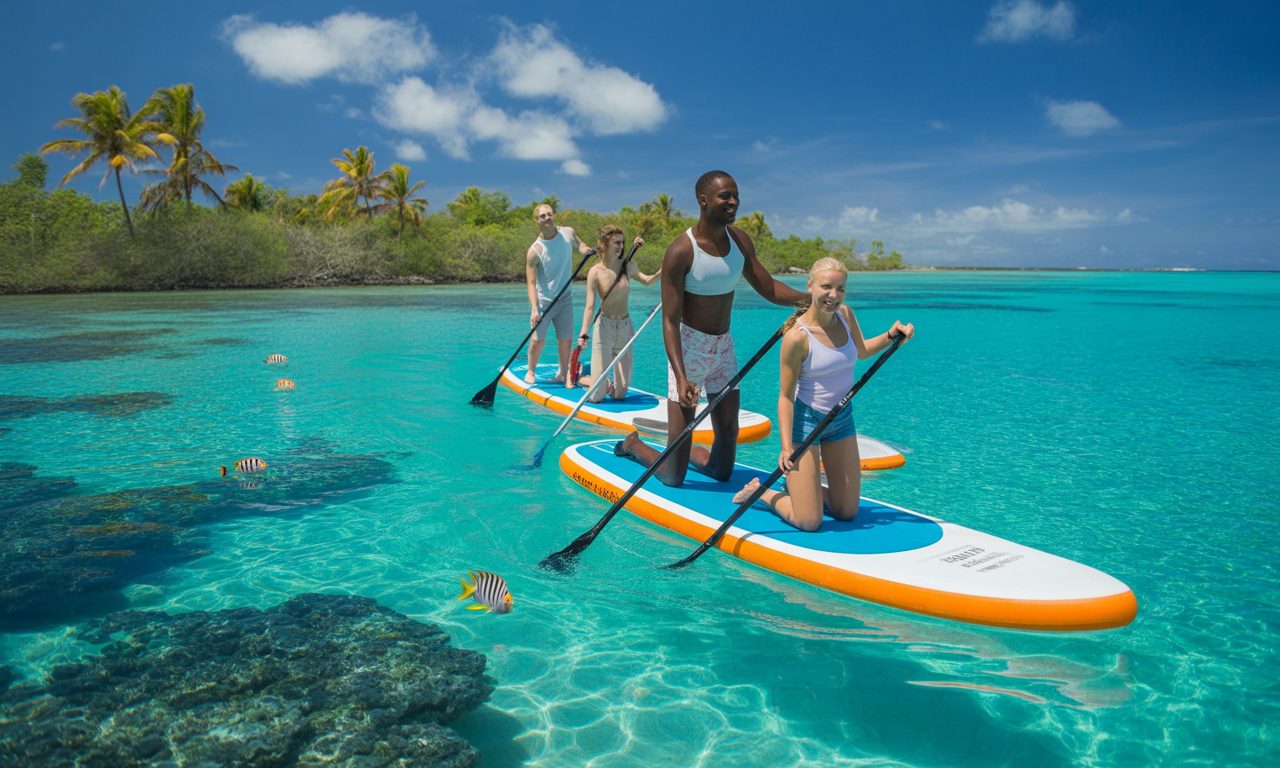 découvrez aquasens : vivez l’expérience unique du paddle rafting sur le lagon de trou d’eau à la réunion. activité ludique et accessible à tous au cœur d’un cadre naturel exceptionnel !
