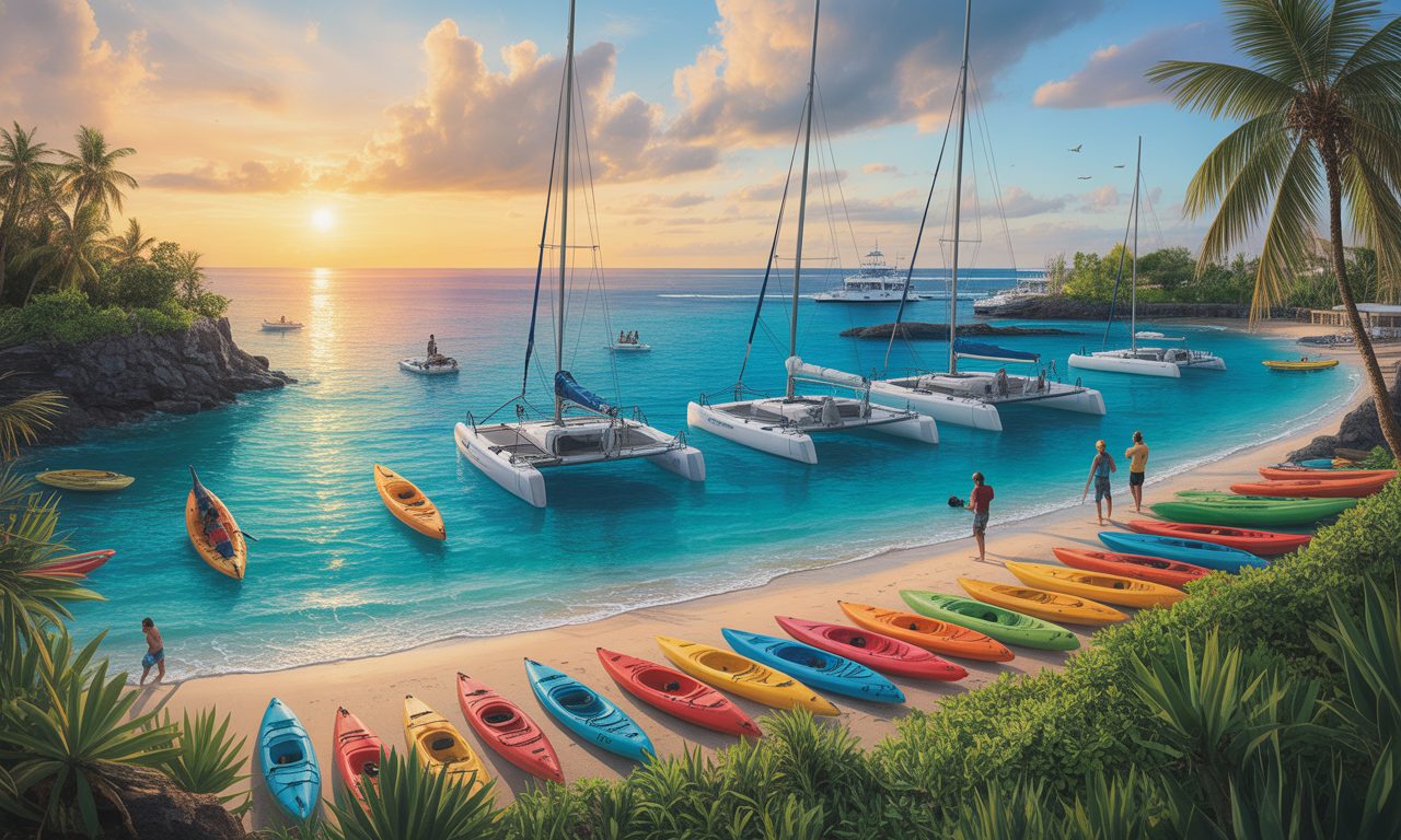 découvrez la base nautique de l'ouest à saint-gilles, réunion : location de kayak et catamaran, balades en mer et activités nautiques pour tous. profitez d’une expérience inoubliable sur l’océan indien !