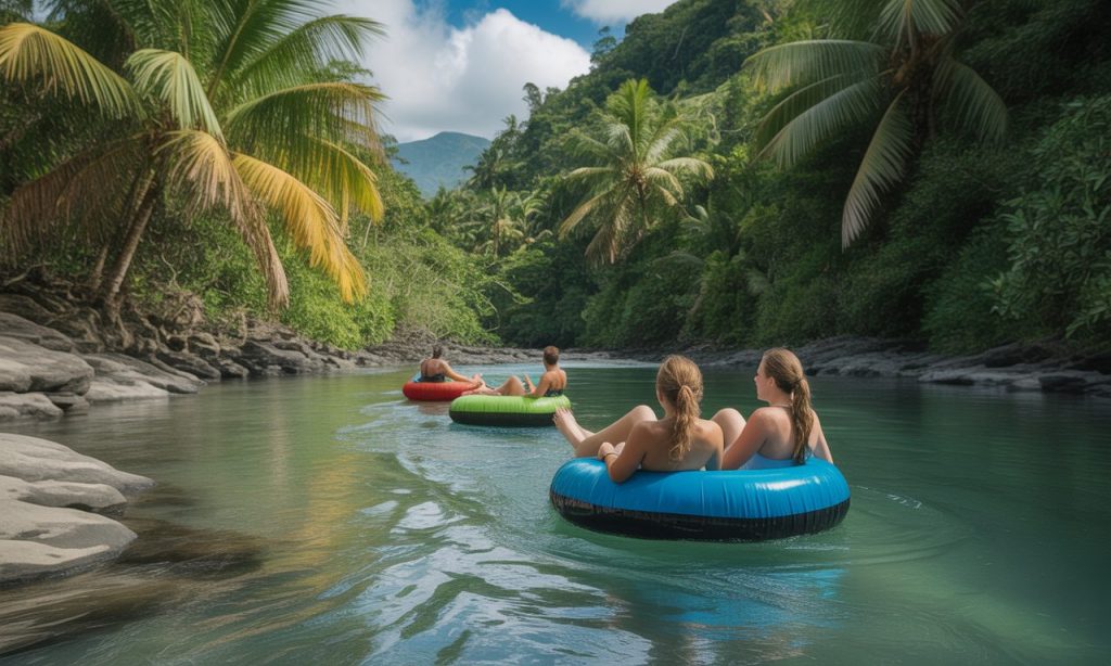 découvrez bouée péi et vivez une expérience inoubliable de tubing sur la rivière langevin à la réunion. profitez d'aventures aquatiques sécurisées au cœur d'une nature préservée. réservez dès maintenant !