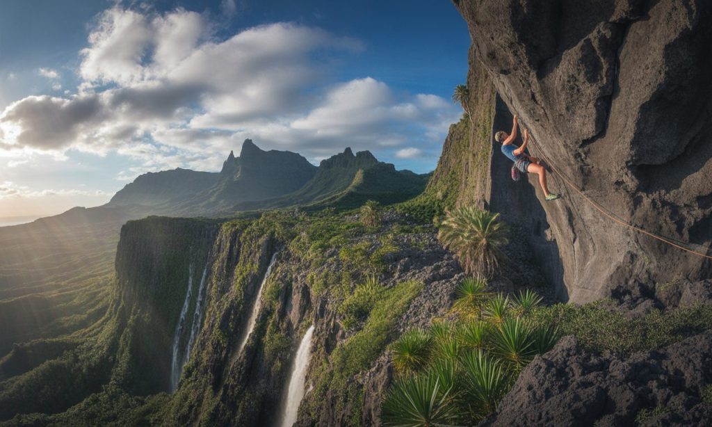 découvrez l’envers du décor avec romain alazard, passionné d’escalade et d’alpinisme à la réunion. exploration, expérience et aventures verticales au cœur des paysages réunionnais.
