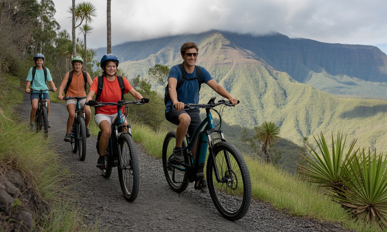 découvrez des randonnées inoubliables en vttae sur le maïdo avec réunion mountain bike. profitez de paysages exceptionnels et d’aventures encadrées sur l’île de la réunion, adaptées à tous les niveaux.