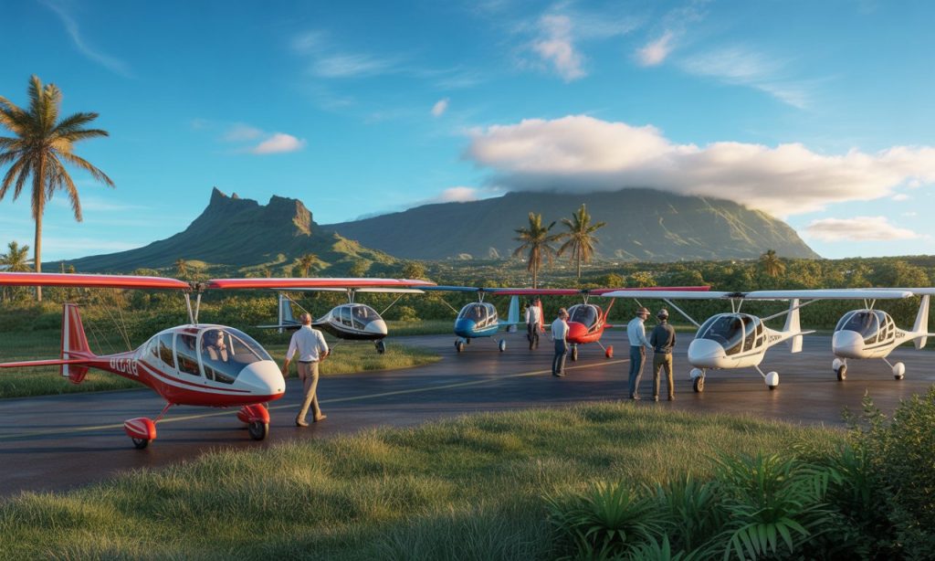 découvrez la réunion ulm : vols inoubliables en ulm et gyrocoptère au-dessus des paysages spectaculaires de l’île de la réunion. expérience unique et sensations garanties !